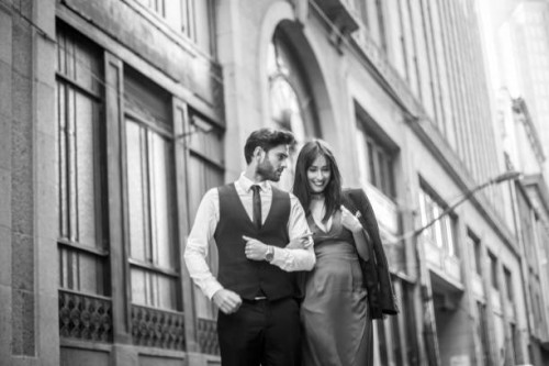 modern and beautiful couple - fashion stock pictures, royalty-free photos & images