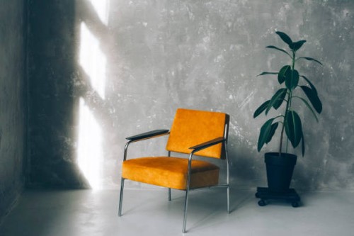 modern beautiful interior in a minimalist style. - fashion stock pictures, royalty-free photos & images