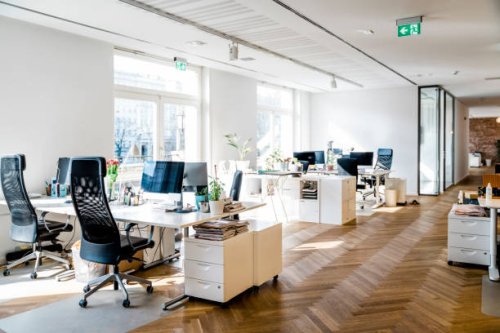 modern bright office space - home decoration stock pictures, royalty-free photos & images