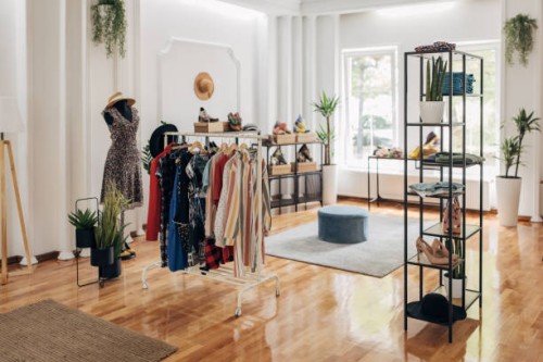 modern fashion store - fashion stock pictures, royalty-free photos & images