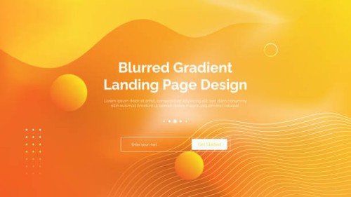 modern summer orange, red and yellow gradient geometric shape square design on abstract liquid background - food stock illustrations