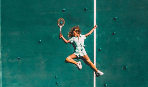 modern tennis girl - fashion stock pictures, royalty-free photos & images