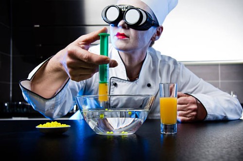 molecular chef - food stock pictures, royalty-free photos & images