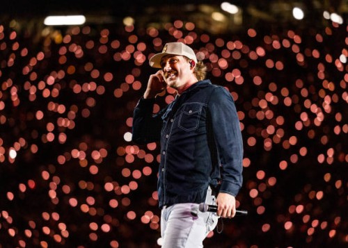 Morgan Wallen performs onstage for night two of his One Night At A Time tour at Neyland Stadium on September 22, 2024 in Knoxville, Tennessee.