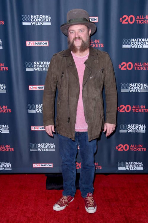 Musician John Driskell Hopkins of Zac Brown Band attends Live Nation's celebration of the 4th annual National Concert Week at Live Nation on April...