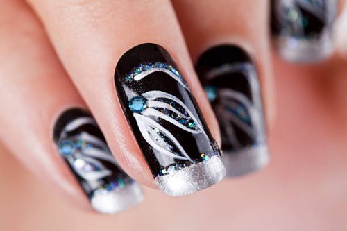nail art - nails art stock pictures, royalty-free photos & images