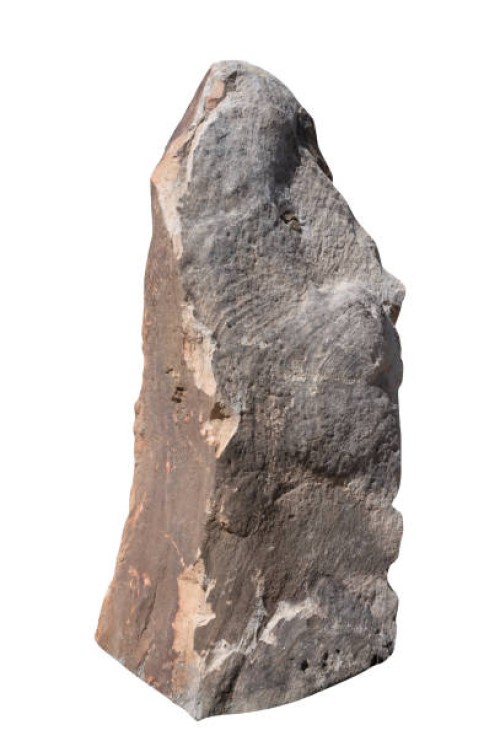 natural stone isolated on white background for decorate design garden - garden decoration stock pictures, royalty-free photos & images