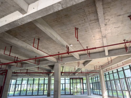 new building floor ceiling - home decoration stockfoto's en -beelden