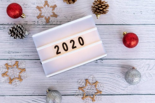 new year 2020 - home decoration stock pictures, royalty-free photos & images