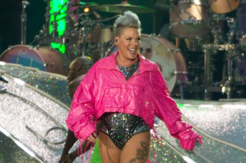 Nk performs as part of her Summer Carnival Tour at Tottenham Hotspur Stadium on June 15, 2024 in London, England.