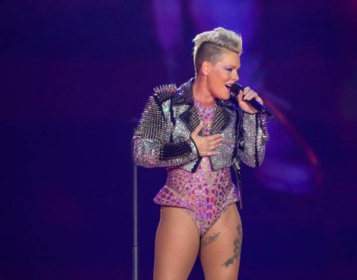 Nk performs during her Summer Carnival 2023 concert at Minute Maid Park on Wednesday, Sept. 27, 2023 in Houston.