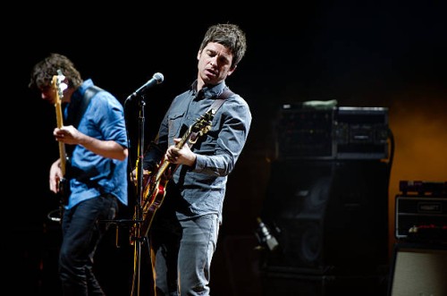 Noel Gallagher of Noel Gallagher's High Flying Birds performs at the Academy of Music November 11, 2011 in Philadelphia, Pennsylvania.