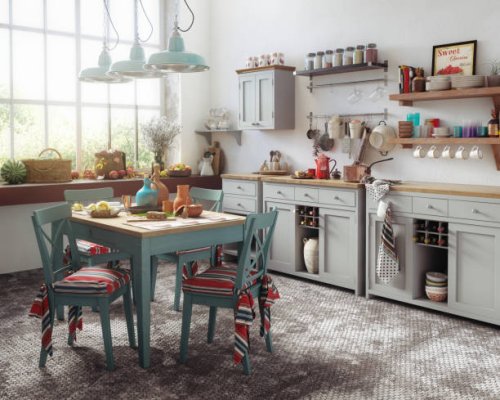 old-fashioned domestic kitchen interior - food stock pictures, royalty-free photos & images