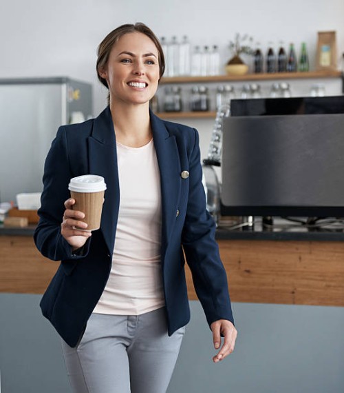 one coffee to go - junk food stock pictures, royalty-free photos & images