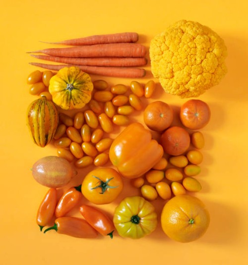 orange fruits and vegetables - food stock pictures, royalty-free photos & images