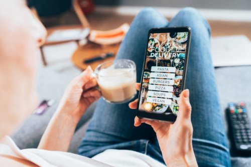 order food online - junk food stock pictures, royalty-free photos & images