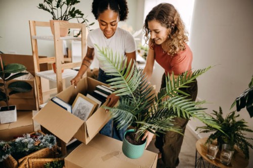 our home will be full of love and happiness - home decoration stockfoto's en -beelden