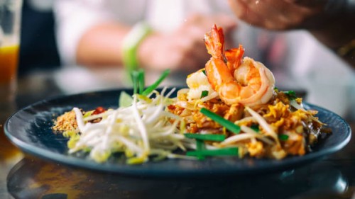 pad thai - food stock pictures, royalty-free photos & images