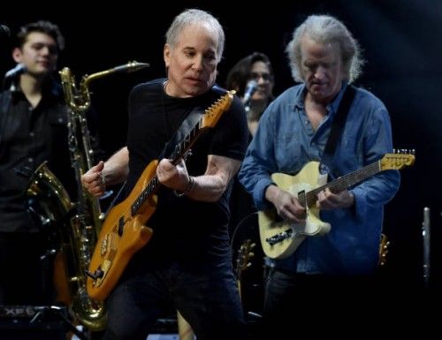 Paul Simon performs during the opening night of his Homeward Bound farewell tour on May 16, 2018 at Rogers Arena in Vancouver, Canada.