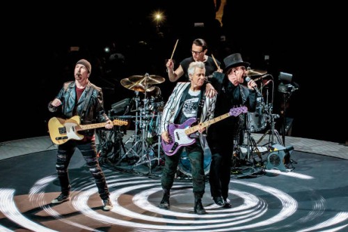 Perform on stage at Mediolanum Forum on October 12, 2018 in Milan, Italy.