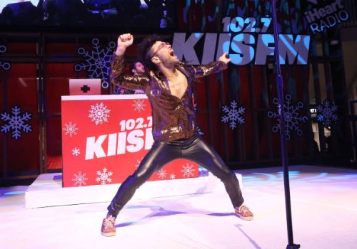 Performs onstage during the 'Live at the Atrium' Holiday Concert Series in Partnership with KIISFM Presented by Westfield Century City on December...