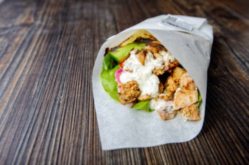 pita wrap - junk food stock pictures, royalty-free photos & images