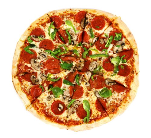 pizza from the top - deluxe - junk food stock pictures, royalty-free photos & images