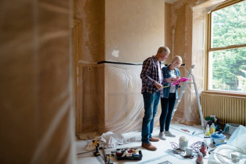 planning room improvements - home decoration stock pictures, royalty-free photos & images