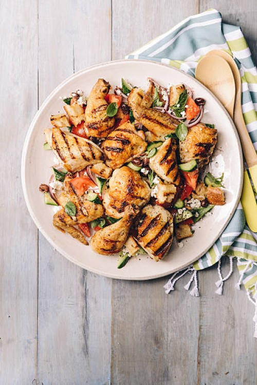 platter of grilled chicken - food stock pictures, royalty-free photos & images