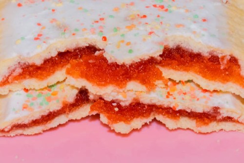 Pop-Tarts, sold in the US and made with Red No. 40 artificial dye, arranged in the Brooklyn borough of New York, US, on Thursday, May 23, 2024. The...