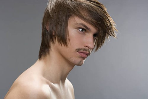 portrait of a young man - hairstyle stock pictures, royalty-free photos & images