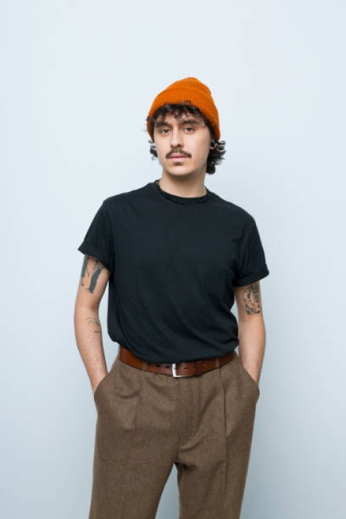 portrait of confident young man - fashion stock pictures, royalty-free photos & images