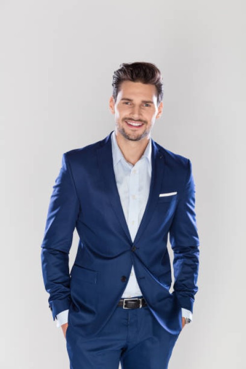 portrait of handsome young businessman - fashion stock pictures, royalty-free photos & images