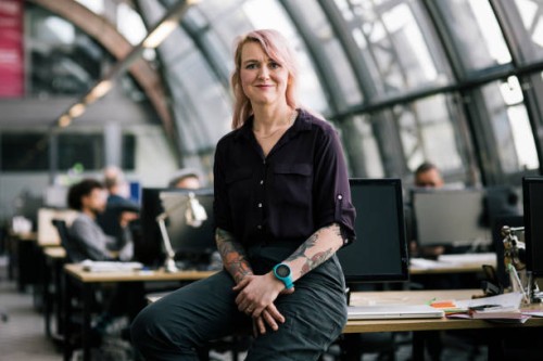 portrait of team leader at the office - fashion stock pictures, royalty-free photos & images