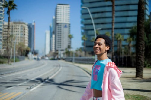 portraits of young non-binary - fashion stock pictures, royalty-free photos & images