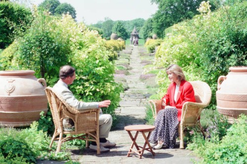 Prince Charles, is interviewed by members of the welsh press, regrading the upcoming 25th anniversary of his Investiture of the Prince of Wales ,...