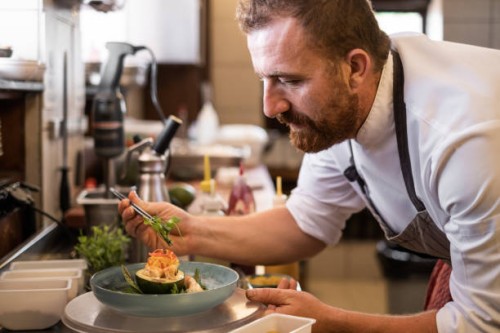 professional chef touches - home decoration stock pictures, royalty-free photos & images