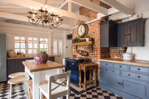 property kitchen interiors - home decoration stock pictures, royalty-free photos & images