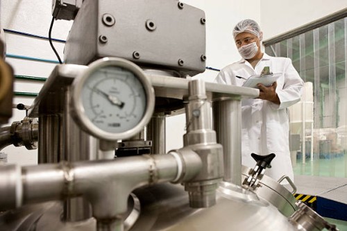 quality control - food stockfoto's en -beelden
