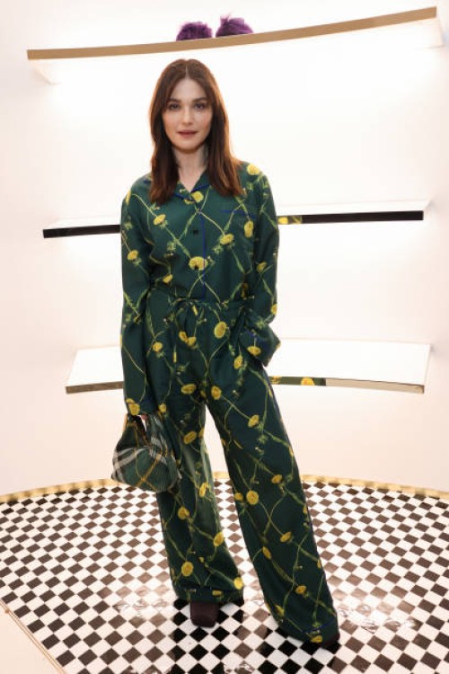 Rachel Weisz attends Burberry's Bond Street store event during London Fashion Week on September 18, 2023 in London, England.