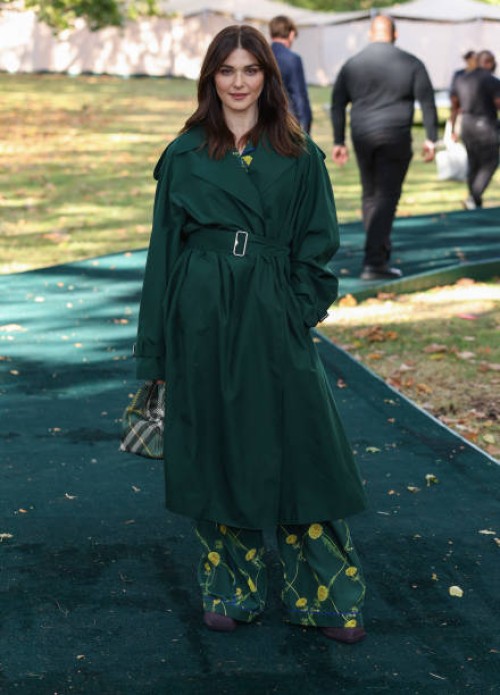 Rachel Weisz attends the Burberry show during London Fashion Week September 2023 on September 18, 2023 in London, England.