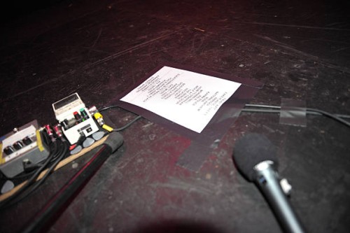 Radiohead's setlist at a benefit concert on behalf of the Oxfam Haiti Relief Fund on January 24, 2010 in Hollywood, California.