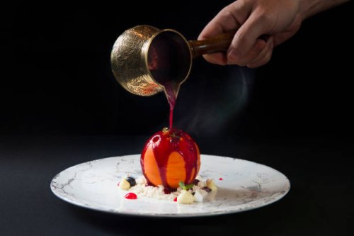 raspberry coulis - food stock pictures, royalty-free photos & images