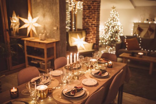 ready for christmas at home - home decoration stock pictures, royalty-free photos & images