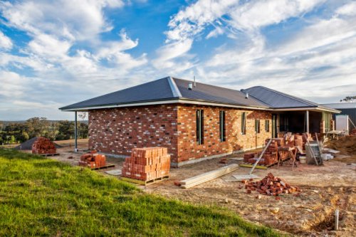 residential house being built - home decoration stock pictures, royalty-free photos & images
