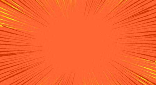 retro banner with dotted halftone, sun and rays in style of 70s abstract background - concert stock illustrations