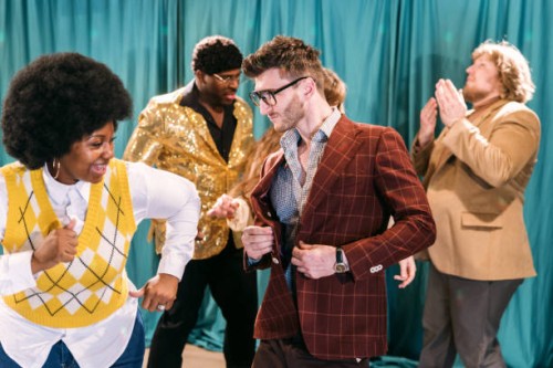 retro dance party - fashion stock pictures, royalty-free photos & images