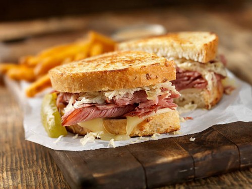 reuben sandwich - junk food stock pictures, royalty-free photos & images