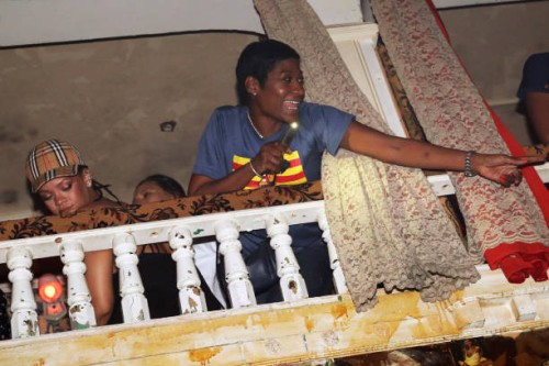 Rihanna and Ursula Stephen attend SZA In Concert at The Box on October 10, 2017 in New York City.