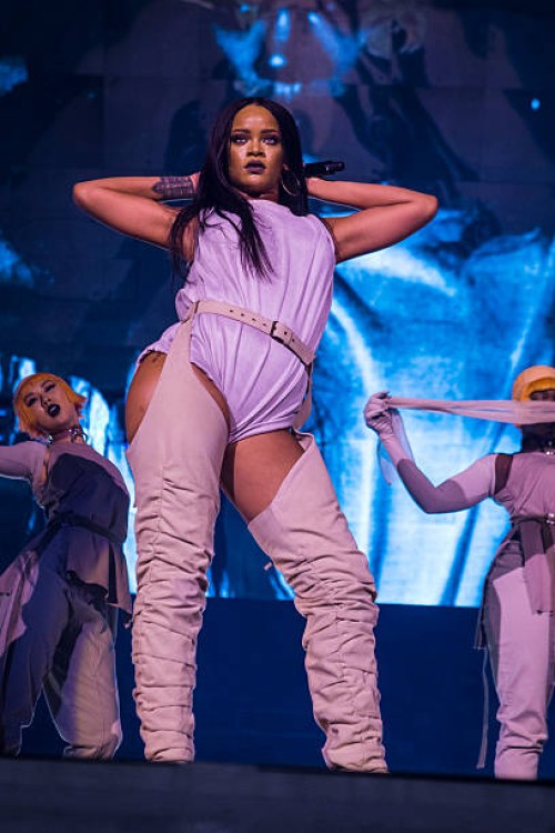 Rihanna performs live at Tele2 Arena on July 4, 2015 in Stockholm, Sweden.
